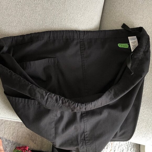 HealthPro L'Équipeur Marks Unisex Scrubs Pockets Black Healthcare Work Large - Picture 4 of 11